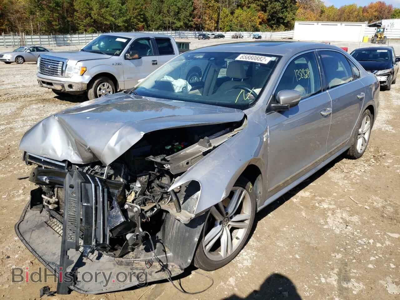 2013 VOLKSWAGEN PASSAT - VIN: 1VWCN7A35DC034436 - Фото 2
