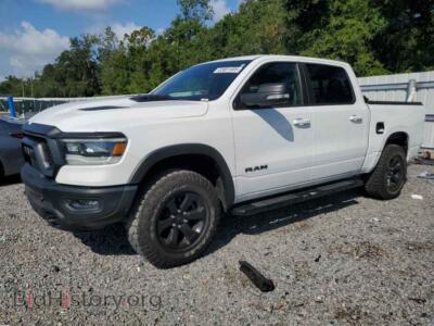 2022 RAM 1500 Rebel, белый — VIN 1C6SRFLM2NN116060, Copart