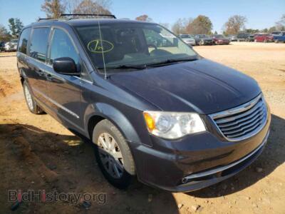 2014 Chrysler MINIVAN Town & COU, gray — VIN 2C4RC1BG9ER257136, Copart