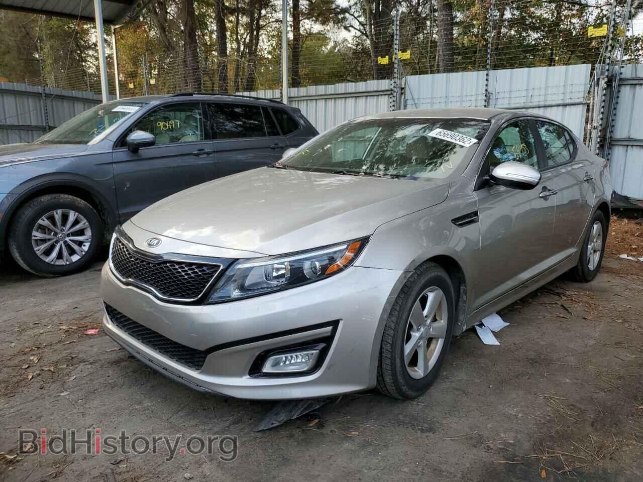 2015 KIA OPTIMA - VIN: KNAGM4A70F5527275 - Фото 2