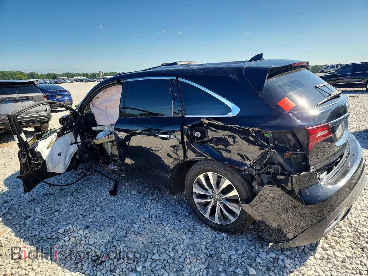 2016 ACURA MDX - VIN: 5FRYD4H43GB009193 - Фото 2