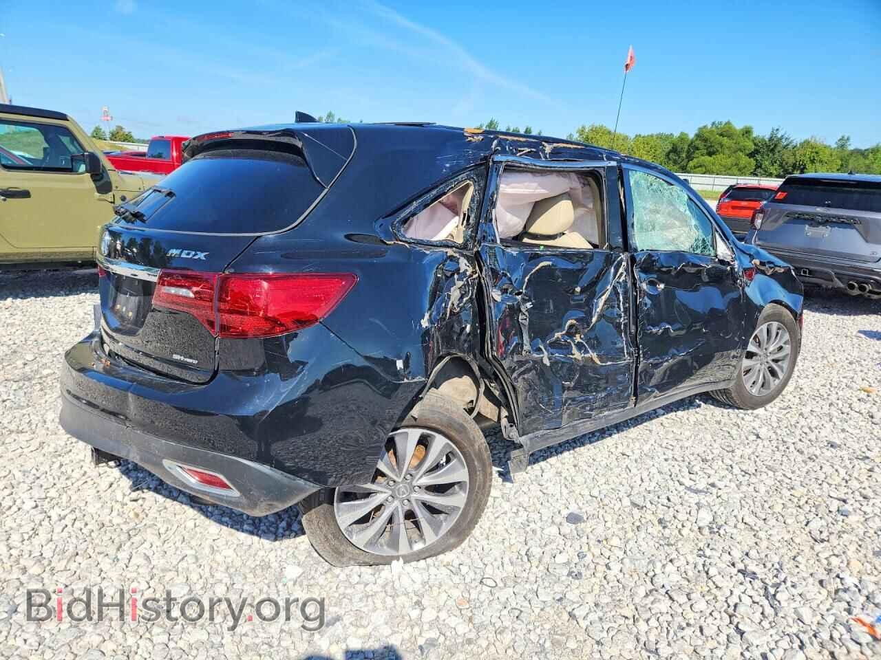 2016 ACURA MDX - VIN: 5FRYD4H43GB009193 - Фото 3