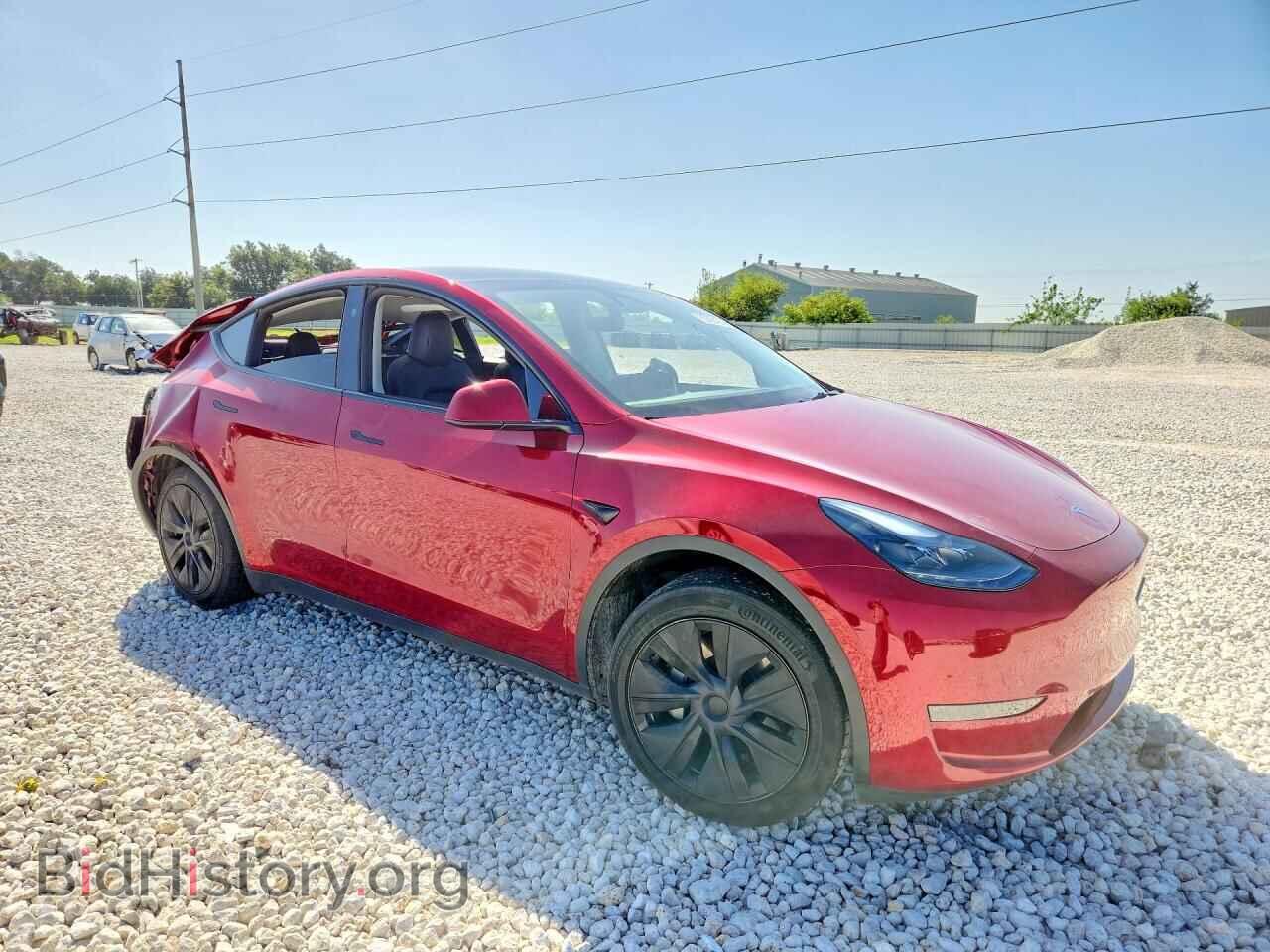 2024 TESLA MODEL Y - VIN: 7SAYGDED4RA311379 - Фото 4