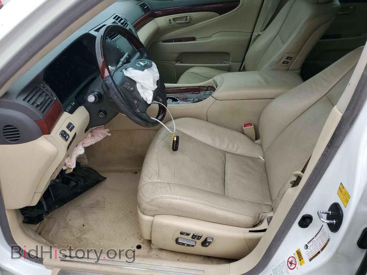2007 LEXUS LS460 - VIN: JTHBL46F875037148 - Фото 7