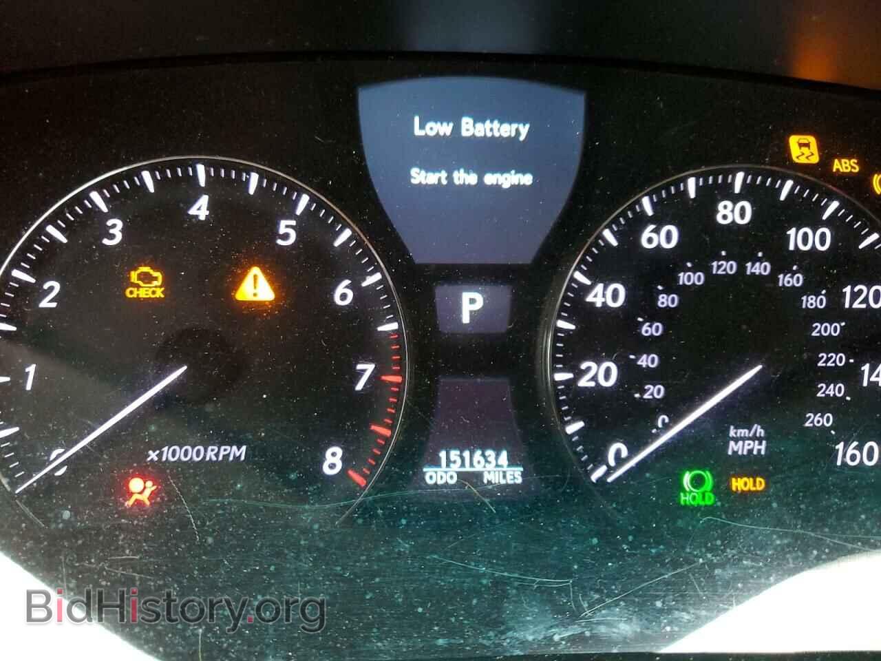 2007 LEXUS LS460 - VIN: JTHBL46F875037148 - Фото 9