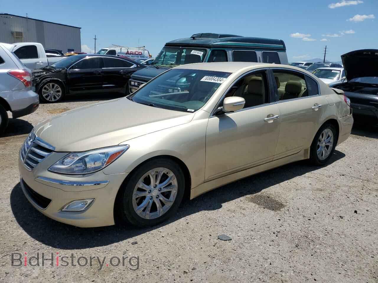 Photo KMHGC4DD7CU193749 - HYUNDAI GENESIS 2012