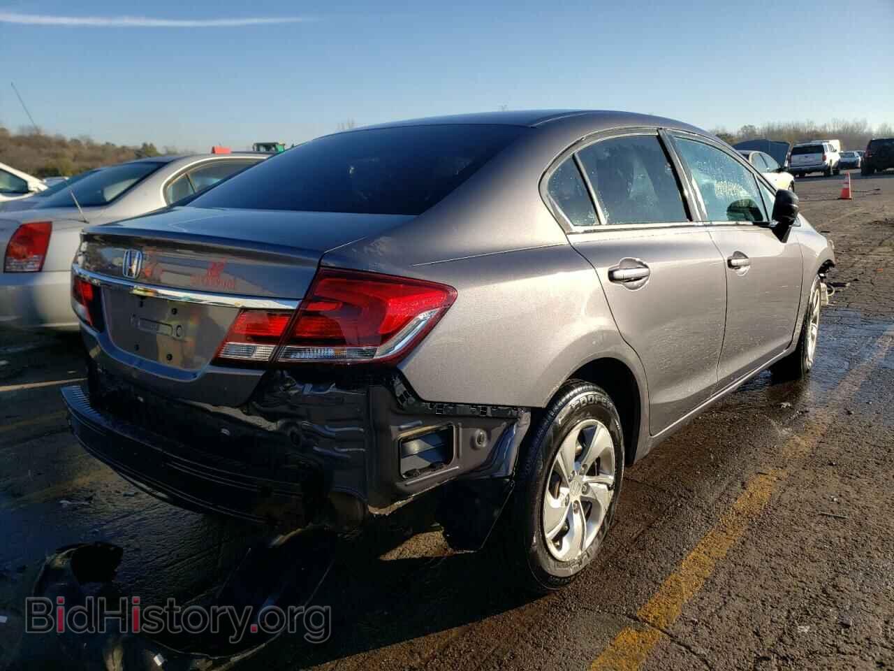 2014 HONDA CIVIC - VIN: 19XFB2F54EE022200 - Фото 4