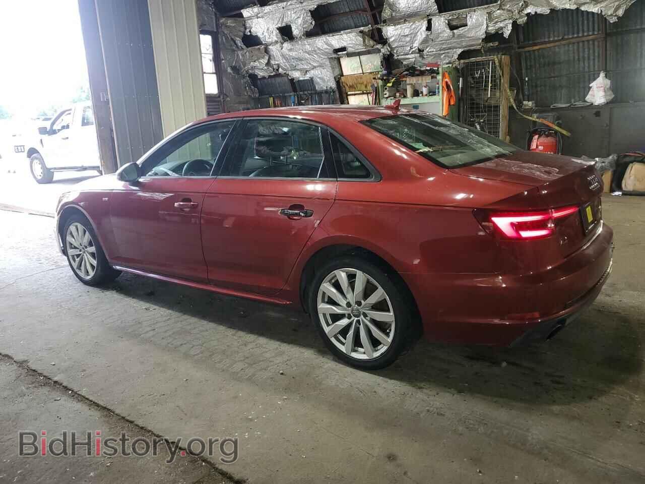 2018 AUDI A4 - VIN: WAUKMAF4XJA066755 - Фото 2