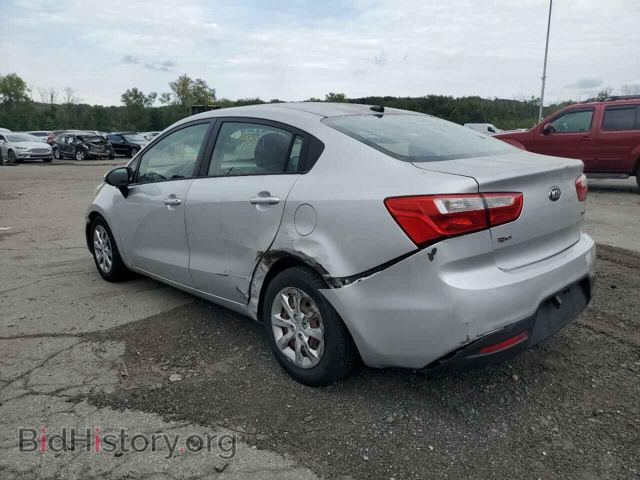 2014 KIA RIO - VIN: KNADM4A33E6323255 - Фото 2