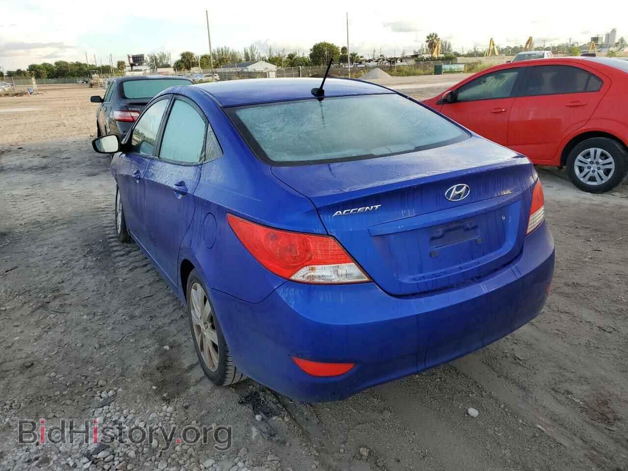 2013 HYUNDAI ACCENT - VIN: KMHCU4AE4DU580592 - Фото 3