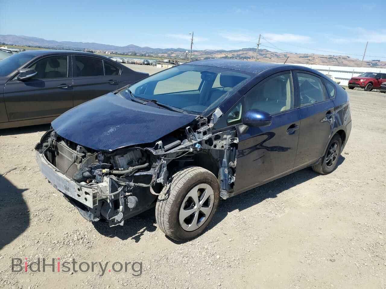 Фотография JTDKN3DU2D1698233 - TOYOTA PRIUS 2013