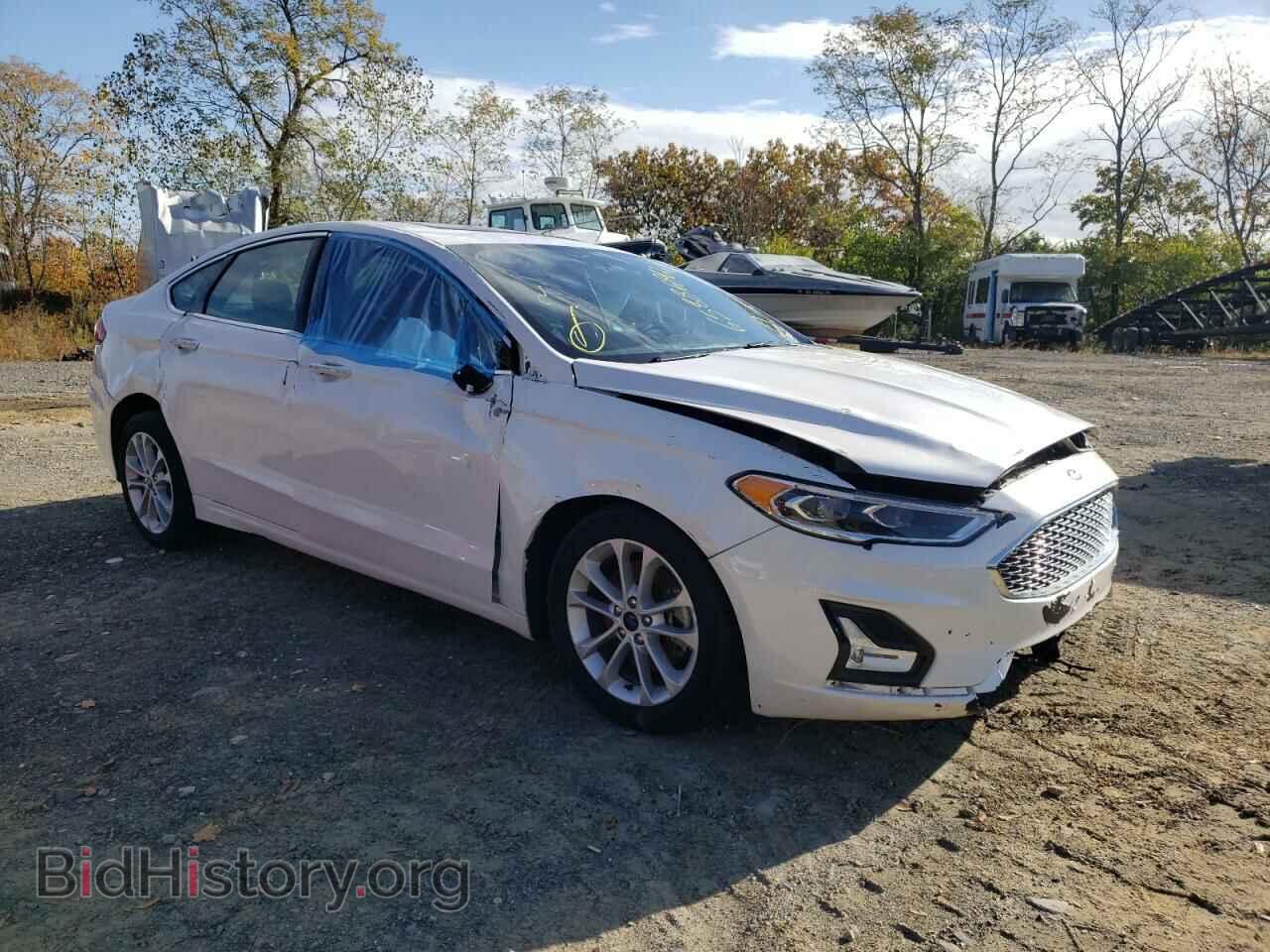 Photo 3FA6P0SU0LR159360 - FORD FUSION 2020