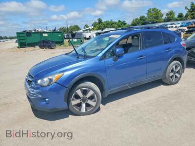 2014 Subaru XV 2.0I Hybrid, blue — VIN JF2GPBCC5EH340122, Copart