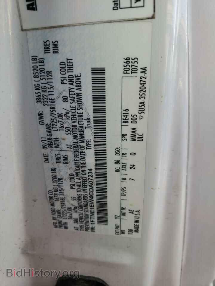 2012 FORD ECONOLINE - VIN: 1FTNE1EW4CDA07234 - Photo 10