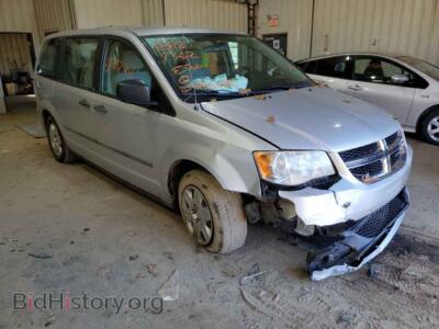 2012 Dodge CARAVAN Grand Cara, серебристый — VIN 2C4RDGBGXCR207147, Copart