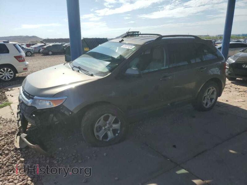 2012 Ford EDGE SEL (VIN 2FMDK3JCXCBA58900) — photo 1 of 12, Copart, damage: front end