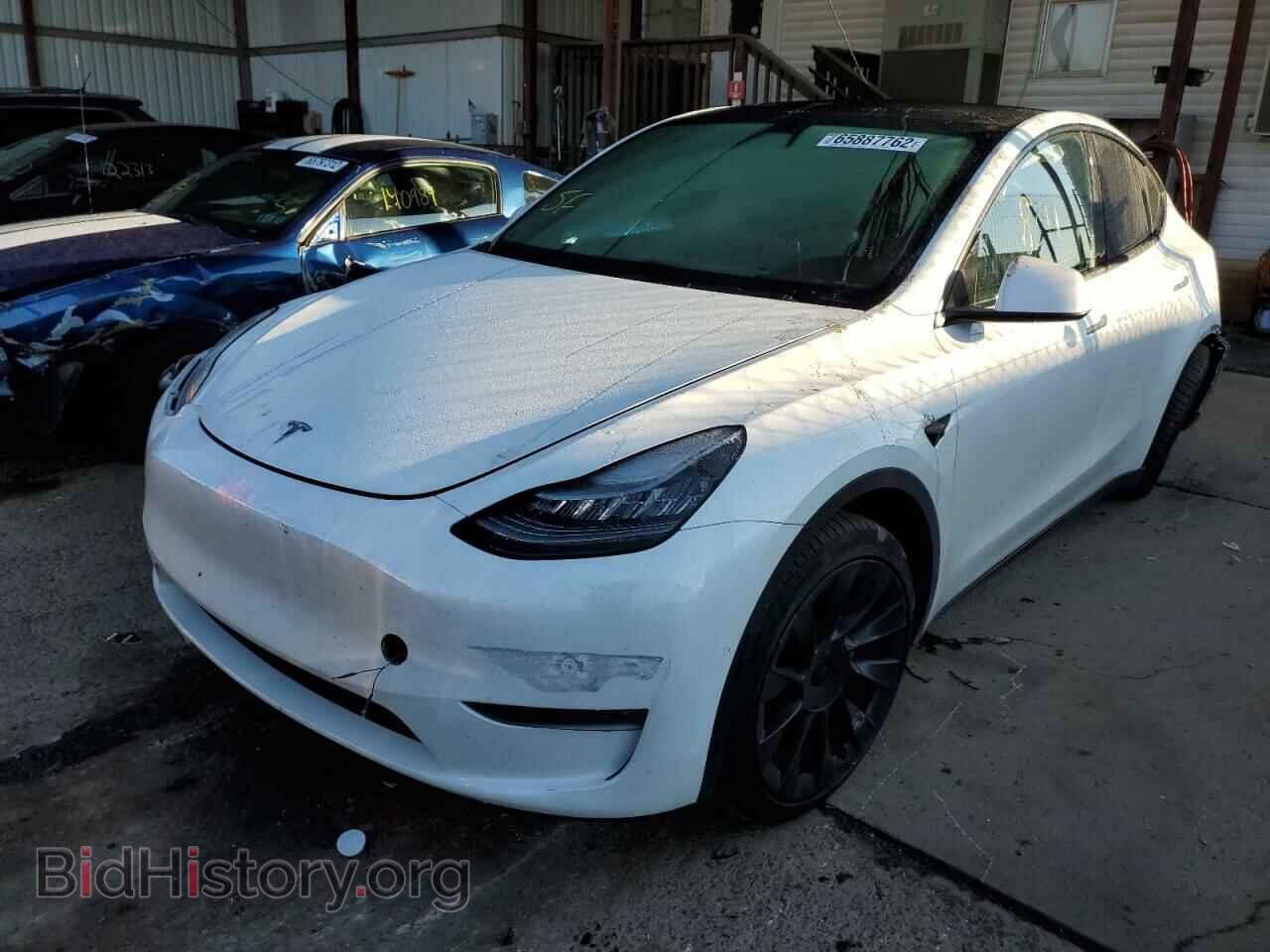 2020 TESLA MODEL Y - VIN: 5YJYGDEEXLF048685 - Photo 2