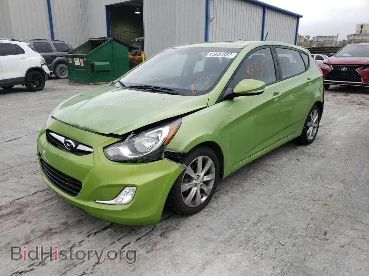 2013 HYUNDAI ACCENT - VIN: KMHCU5AE7DU085115 - Фото 2