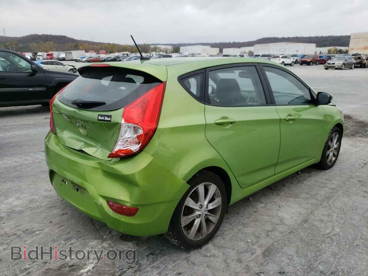 2013 HYUNDAI ACCENT - VIN: KMHCU5AE7DU085115 - Фото 4