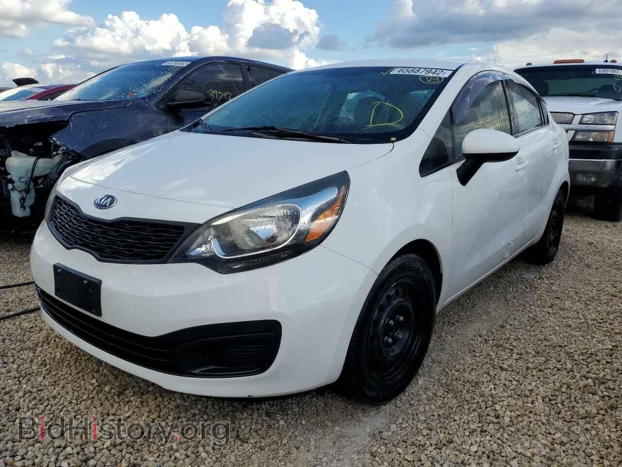 2013 KIA RIO - VIN: KNADM4A35D6168237 - Фото 2