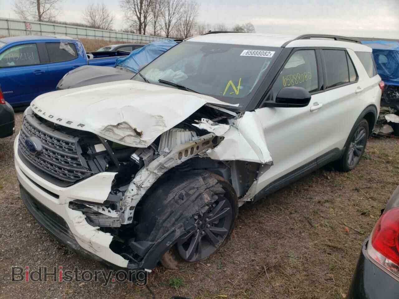 2022 FORD EXPLORER - VIN: 1FMSK8DH8NGB73003 - Фото 2