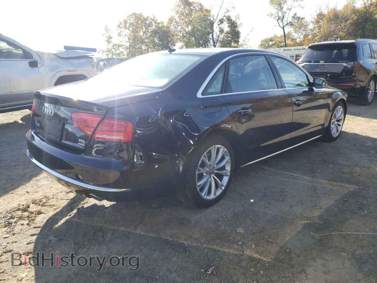 2014 AUDI A8 - VIN: WAURMAFD3EN003350 - Фото 4