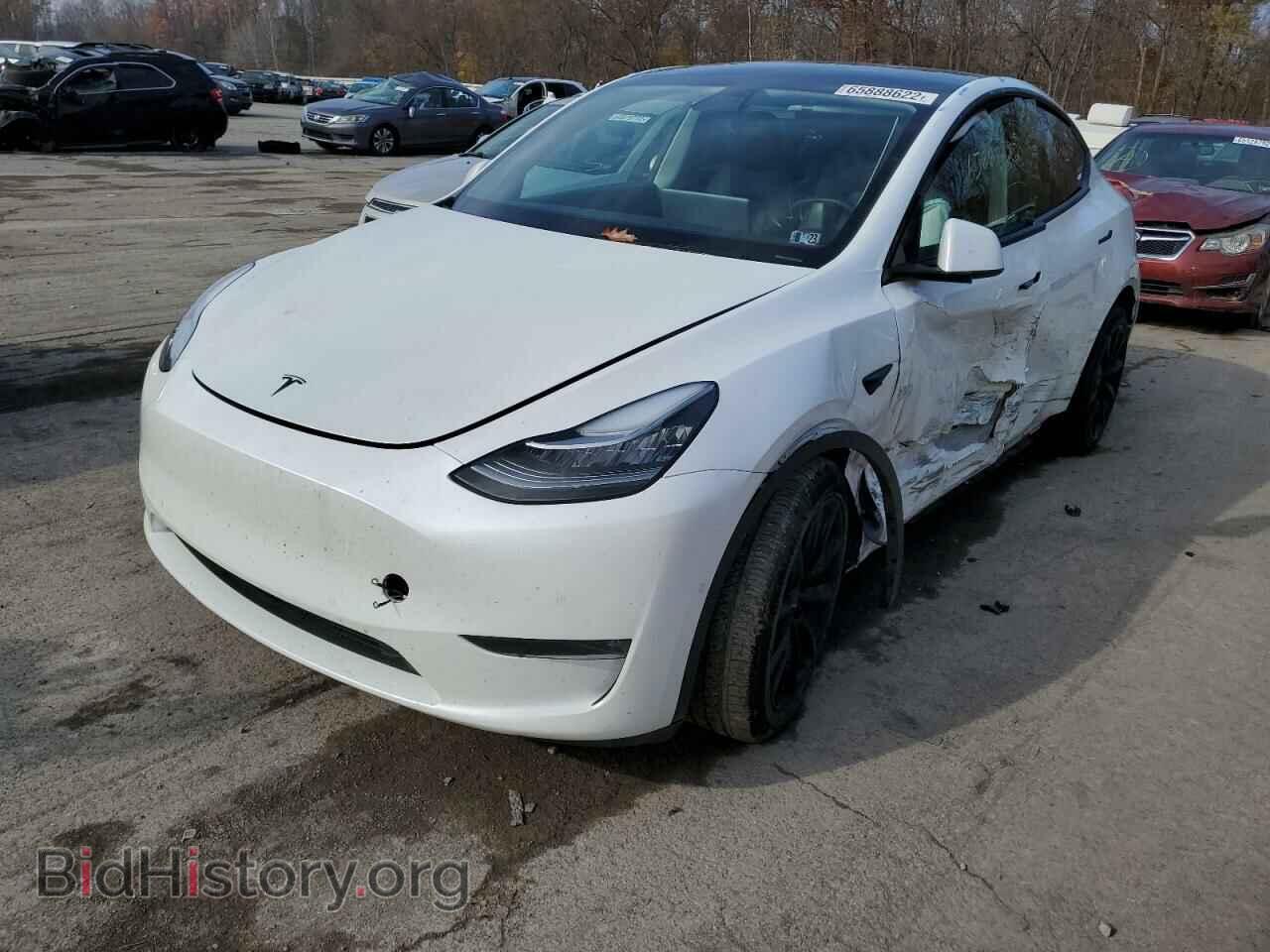 2020 TESLA MODEL Y - VIN: 5YJYGDEE2LF045005 - Photo 2
