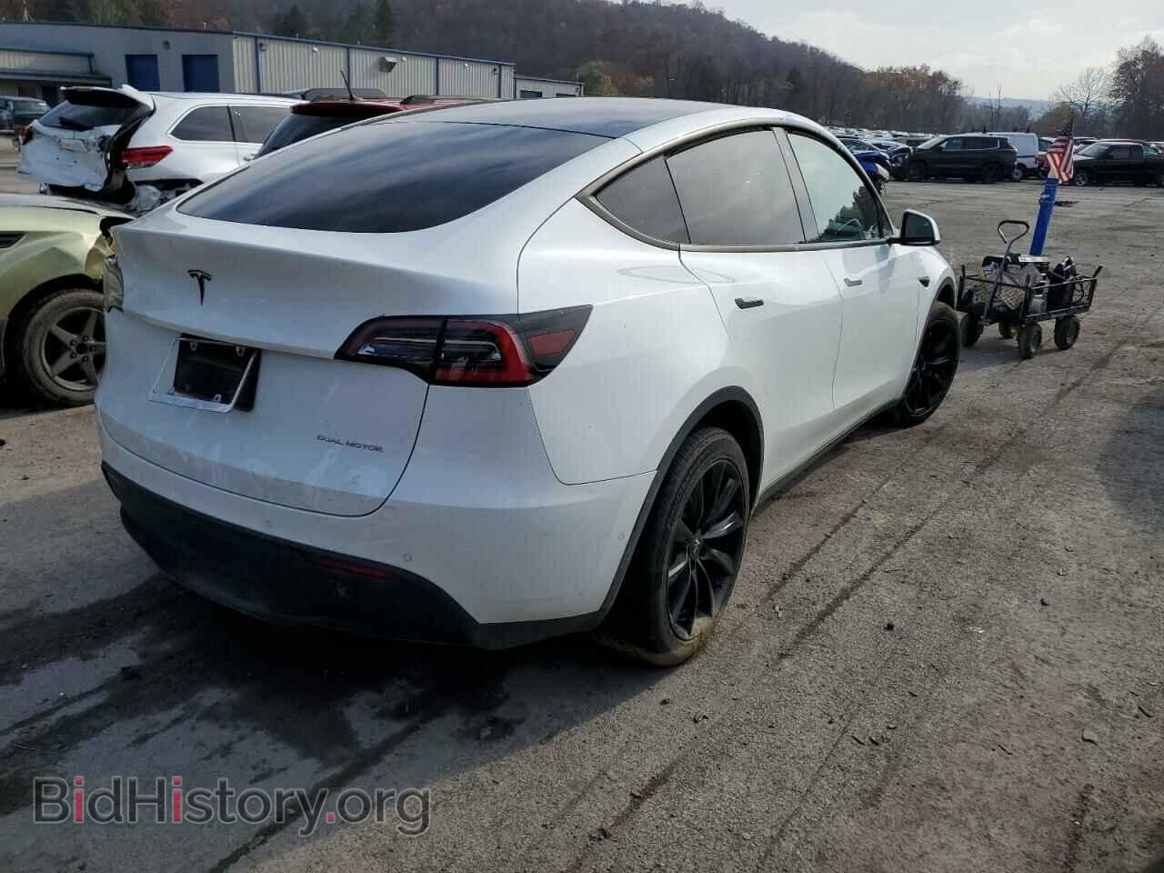 2020 TESLA MODEL Y - VIN: 5YJYGDEE2LF045005 - Photo 4