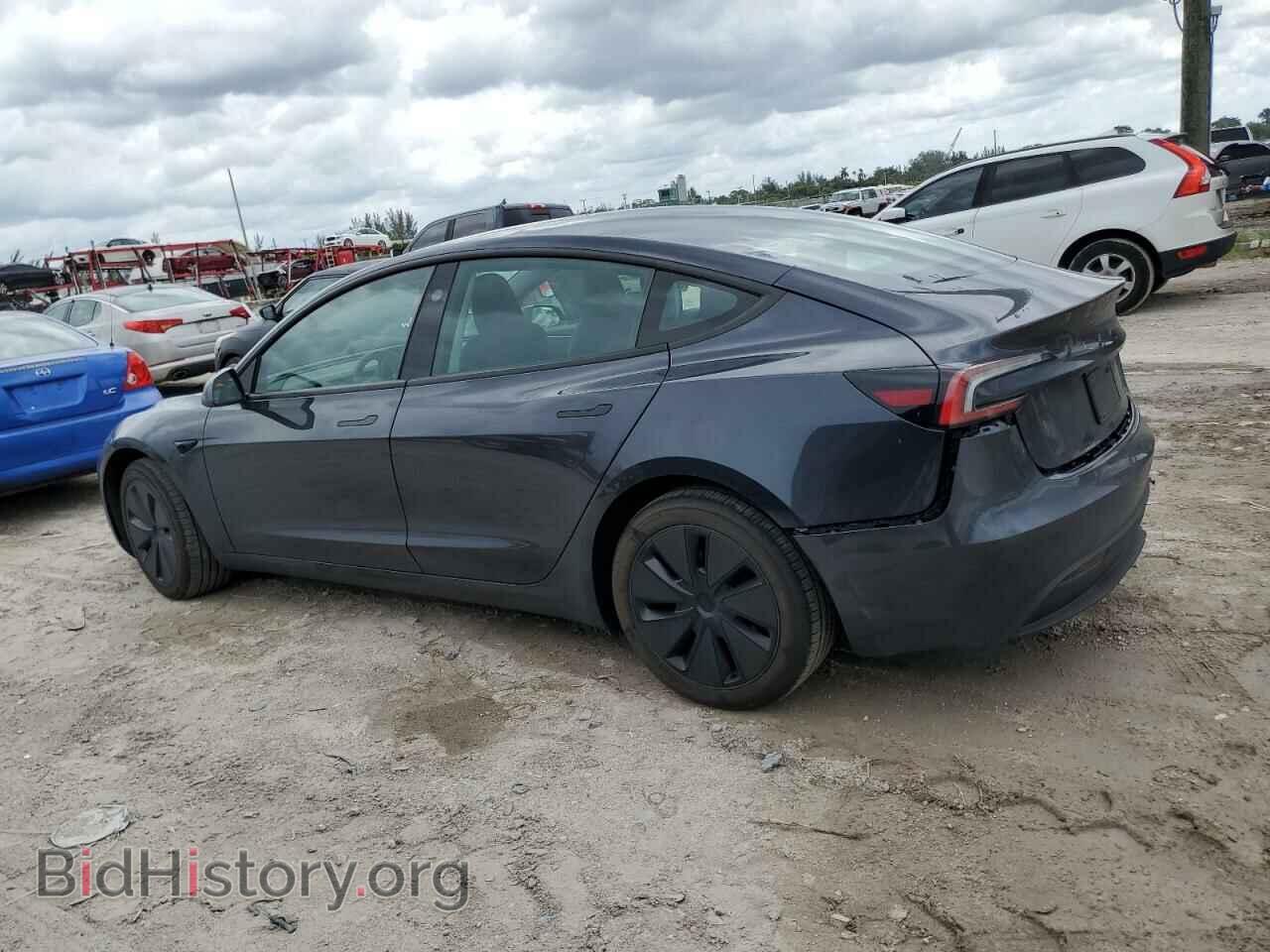 2024 TESLA MODEL 3 - VIN: 5YJ3E1EA0RF763236 - Фото 2