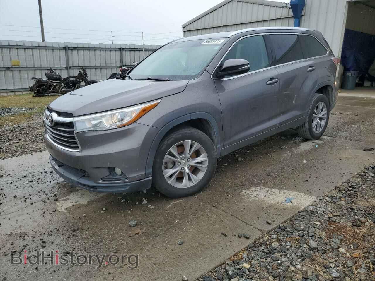 Фотография 5TDKKRFH1FS055163 - TOYOTA HIGHLANDER 2015