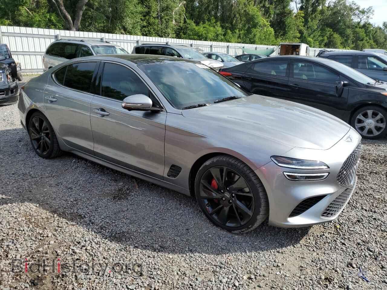 2023 GENESIS G70 BASE - VIN: KMTG54TE3PU121575 - Фото 4