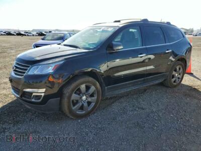 2017 Chevrolet TRAVERSE Traverse L, black — VIN 1GNKRHKD2HJ330331, Copart