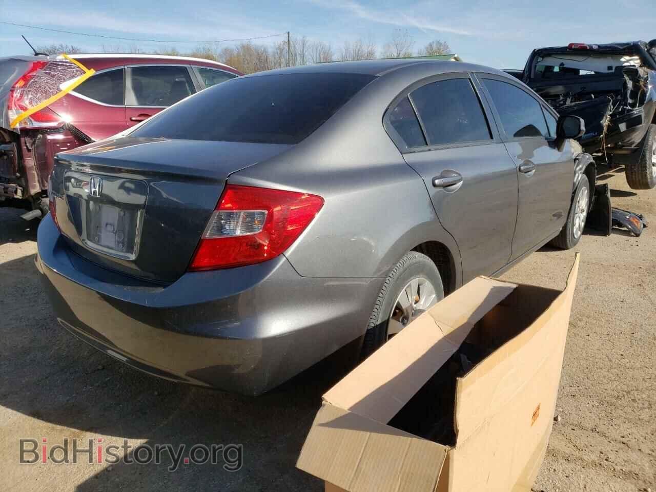 2012 HONDA CIVIC - VIN: 19XFB2F56CE006500 - Фото 4