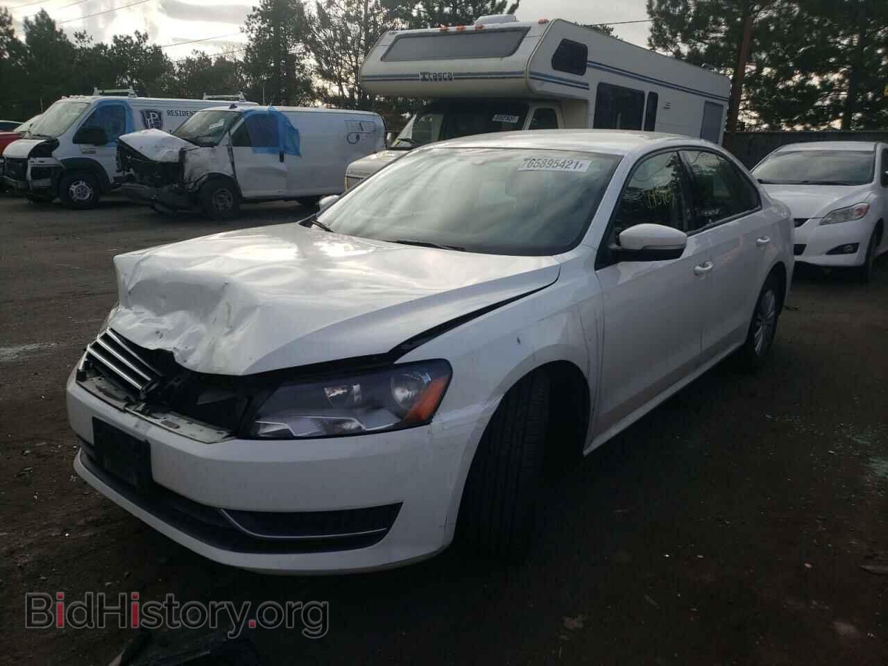 2014 VOLKSWAGEN PASSAT - VIN: 1VWAP7A3XEC011575 - Фото 2