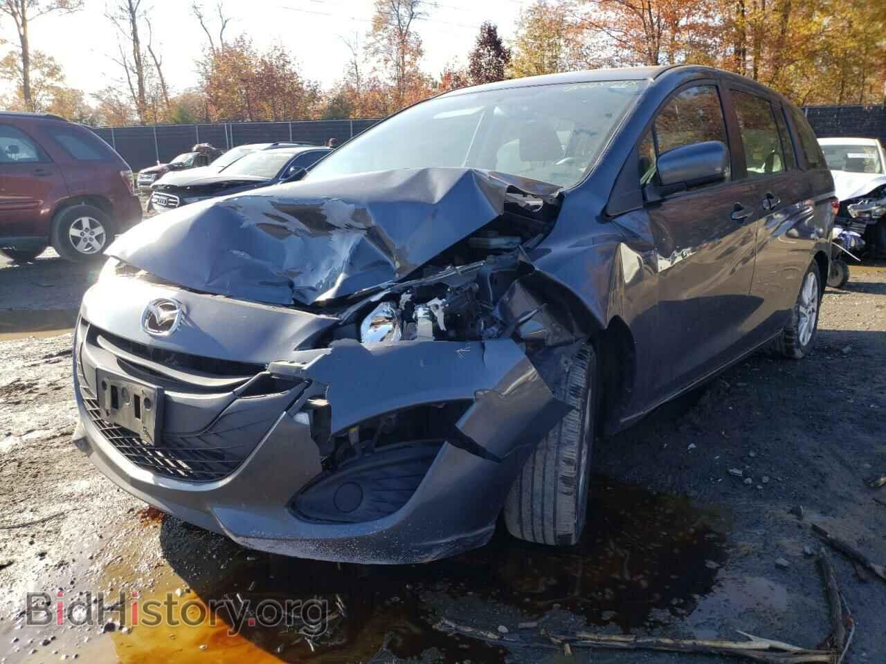 2012 MAZDA 5 - VIN: JM1CW2BL8C0133804 - Фото 2