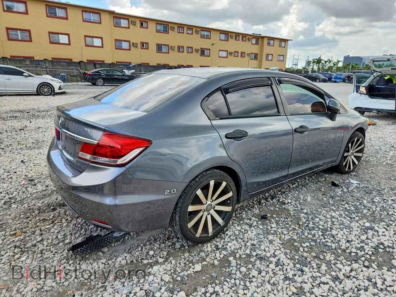 2013 HONDA CIVIC - VIN: 19XFB2F55DE017229 - Фото 3