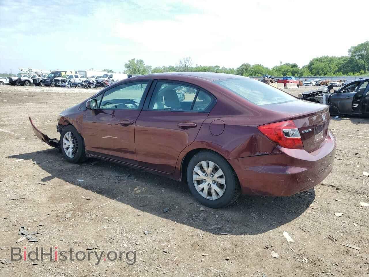 2012 HONDA CIVIC - VIN: 19XFB2F57CE378640 - Фото 2