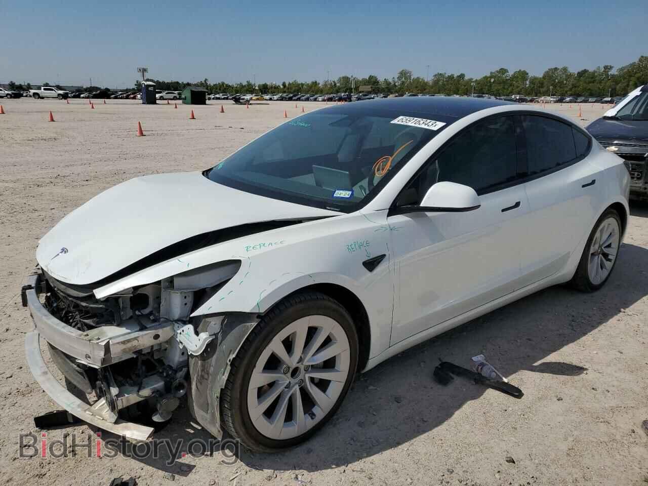 Фотография 5YJ3E1EA3MF921562 - TESLA MODEL 3 2021