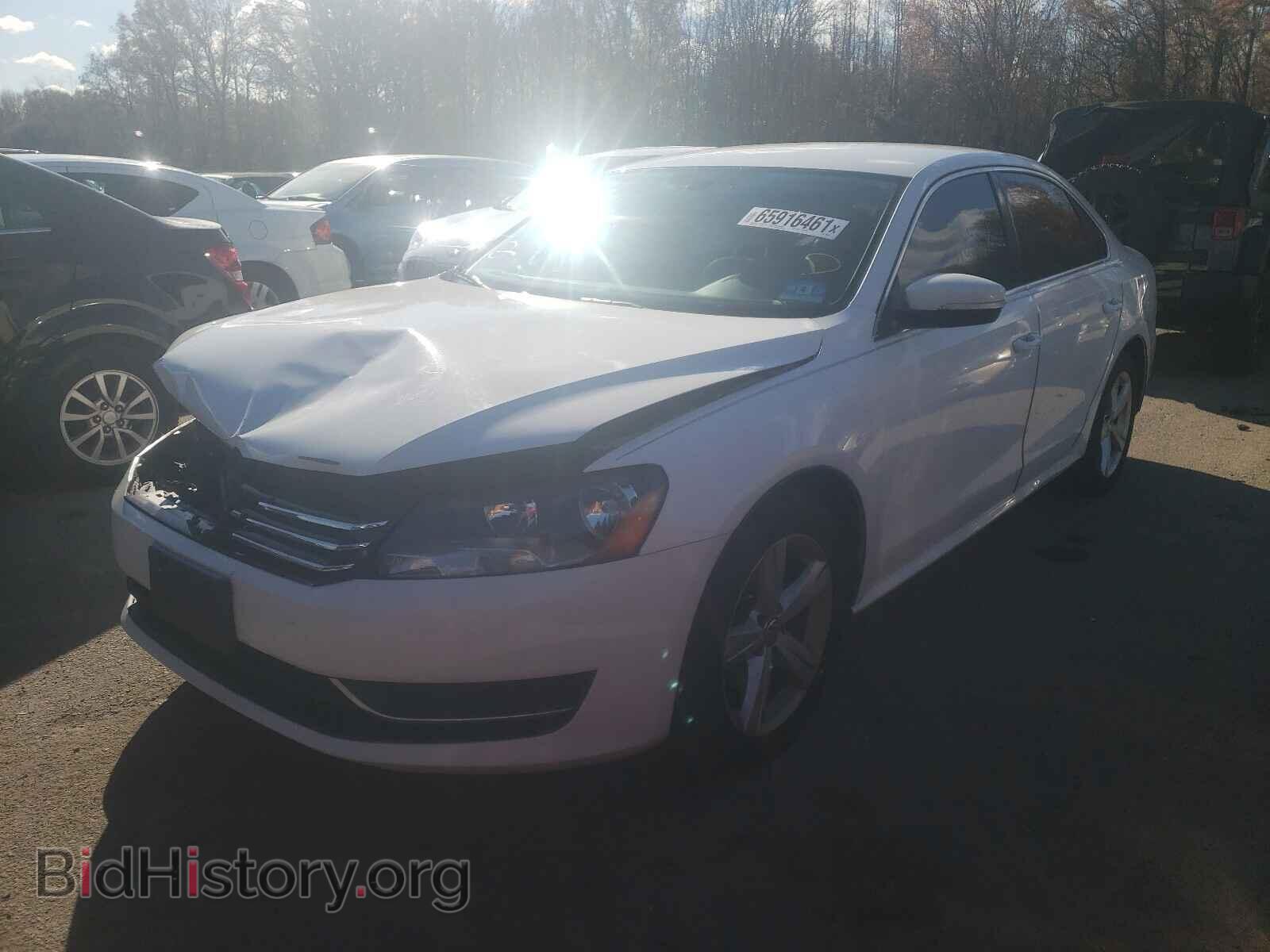 2012 VOLKSWAGEN PASSAT - VIN: 1VWBP7A38CC080315 - Фото 2