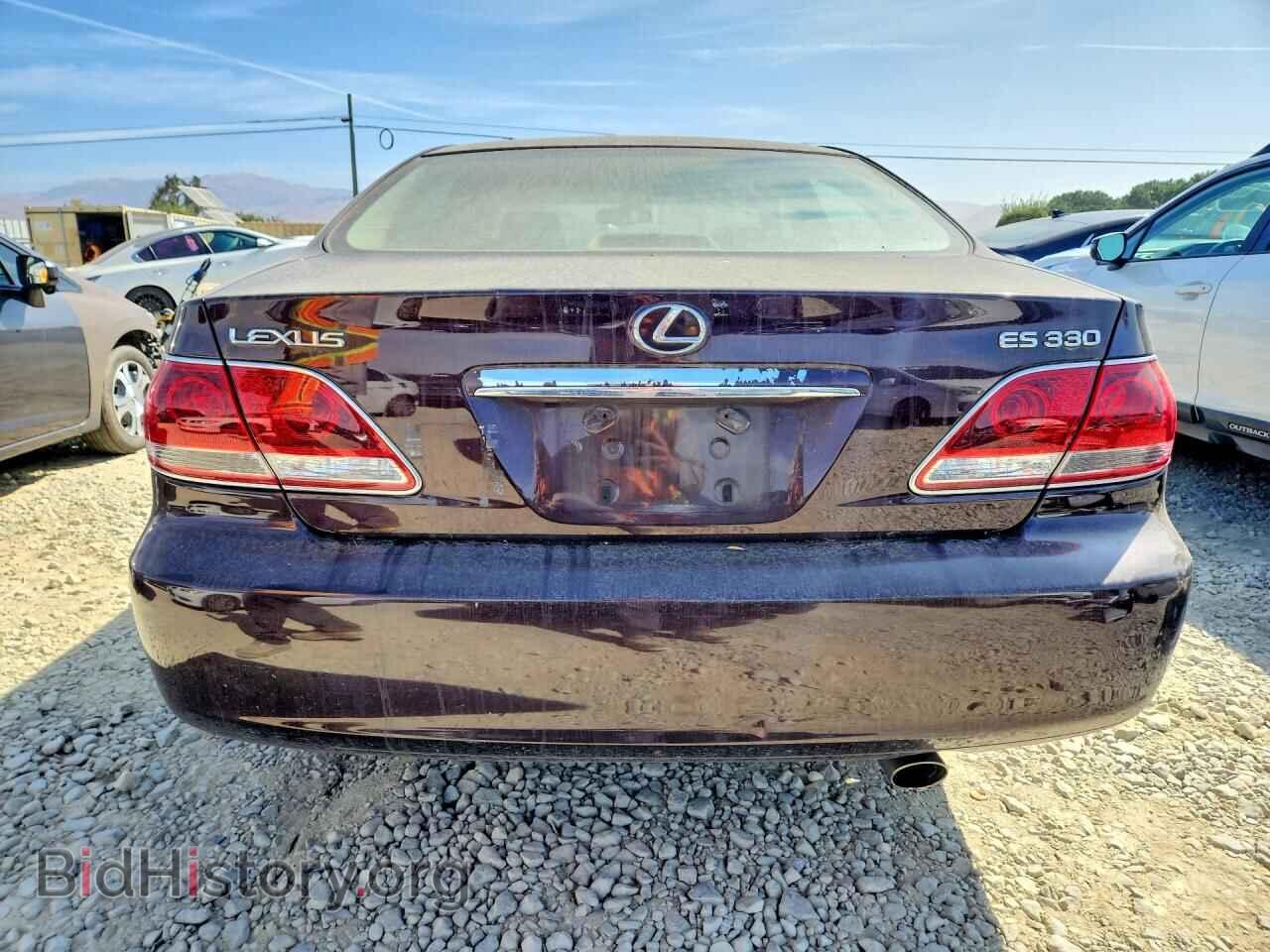 2005 LEXUS ES330 - VIN: JTHBA30GX55085314 - Фото 6