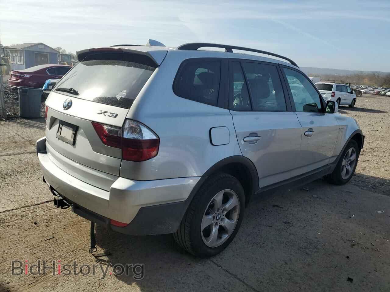 2008 BMW X3 - VIN: WBXPC93408WJ09675 - Фото 4