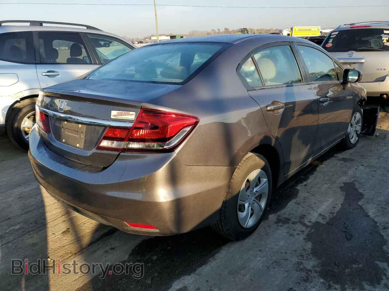 2014 HONDA CIVIC - VIN: 19XFB2F55EE057652 - Фото 4