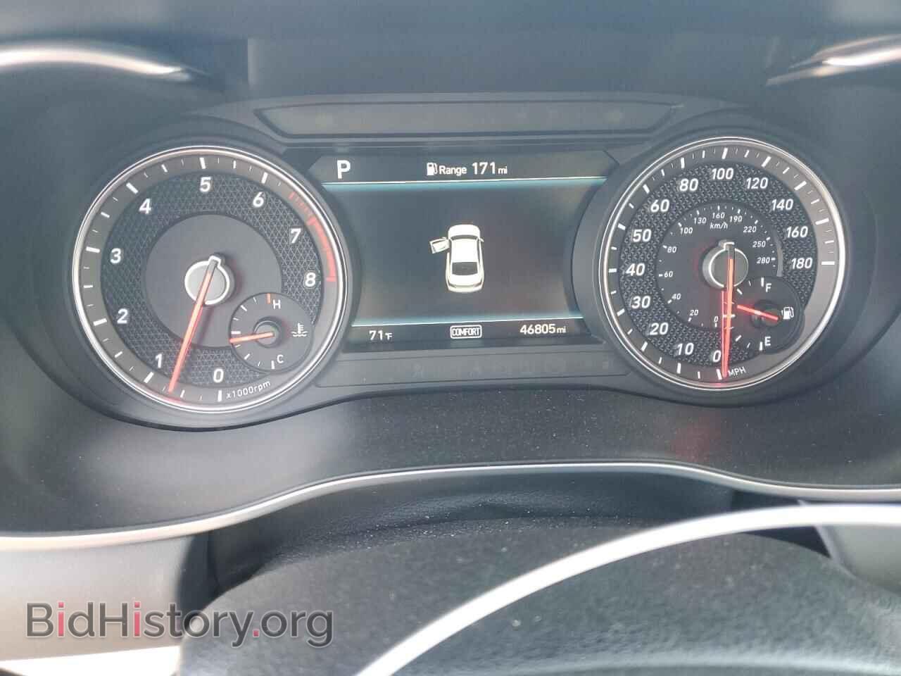 2020 GENESIS G70 - VIN: KMTG34LE0LU047015 - Фото 9