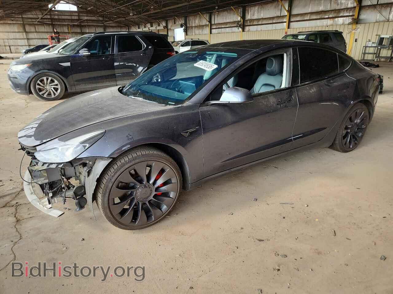 Photo 5YJ3E1EC8NF113663 - TESLA MODEL 3 2022