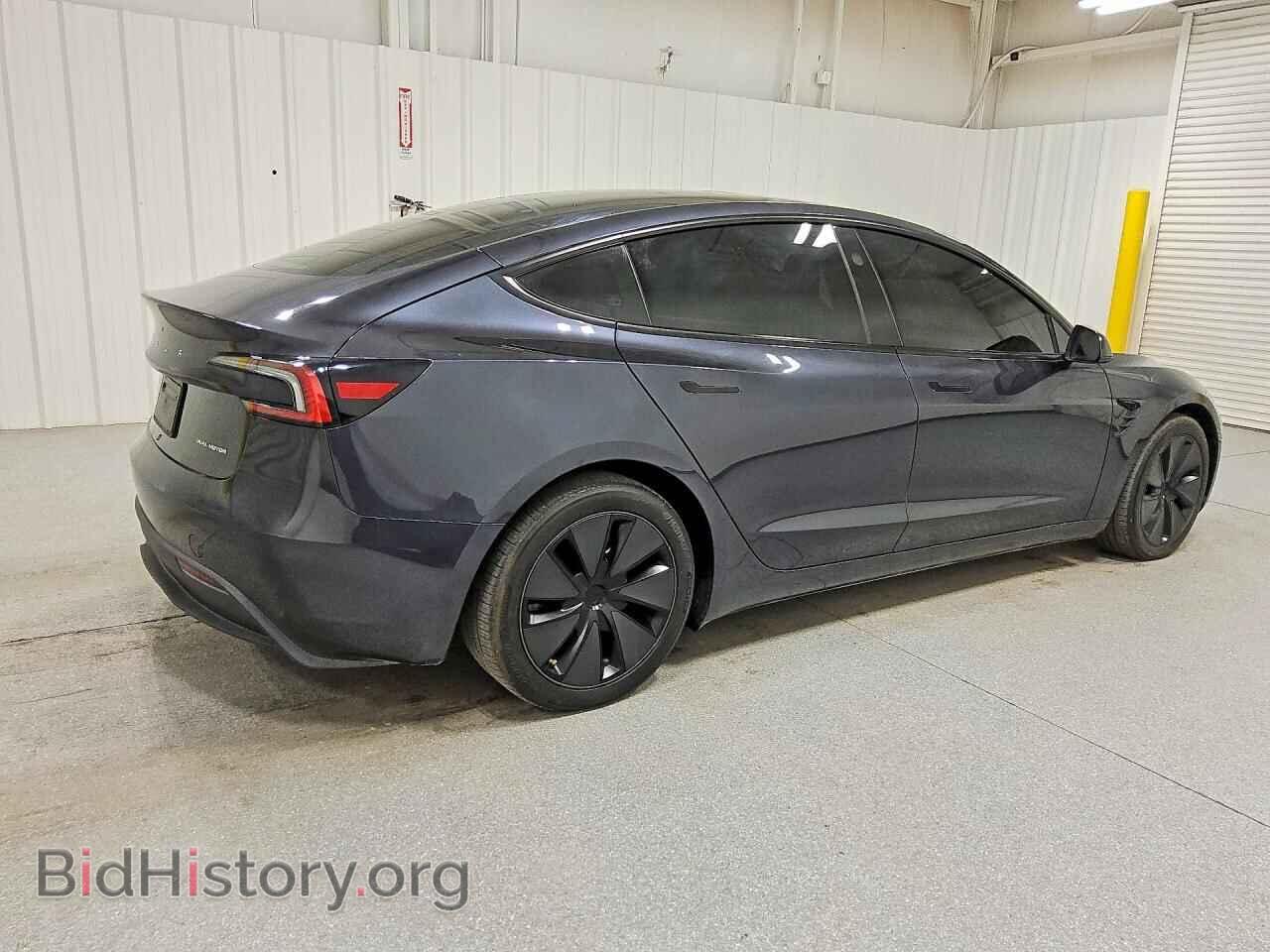 2024 TESLA MODEL 3 - VIN: 5YJ3E1EB5RF843687 - Фото 3