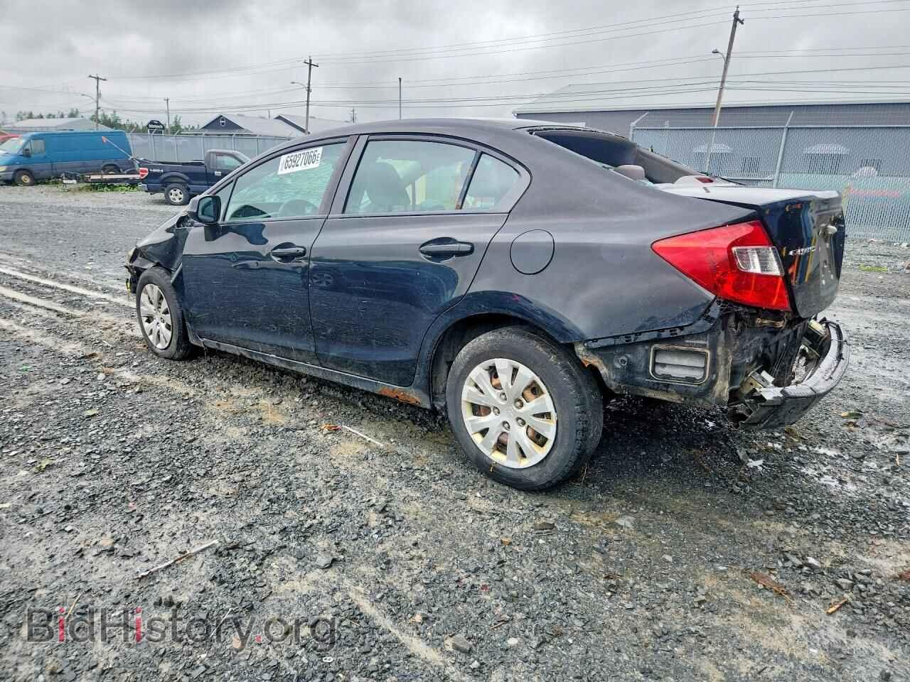 2012 HONDA CIVIC - VIN: 2HGFB2F42CH105196 - Фото 2