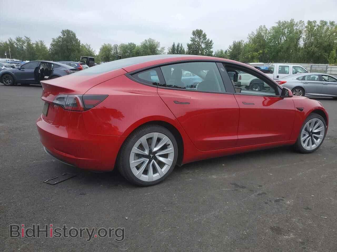 2022 TESLA MODEL 3 - VIN: 5YJ3E1EA5NF372240 - Photo 3