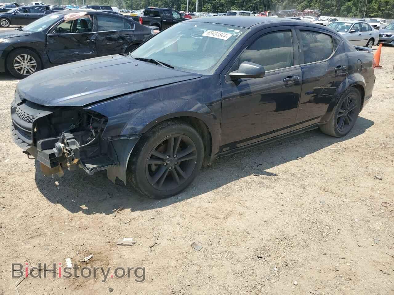 Photo 1C3CDZAG0CN313563 - DODGE AVENGER 2012