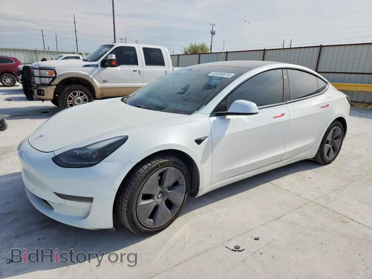 Photo 5YJ3E1EA0MF043038 - TESLA MODEL 3 2021