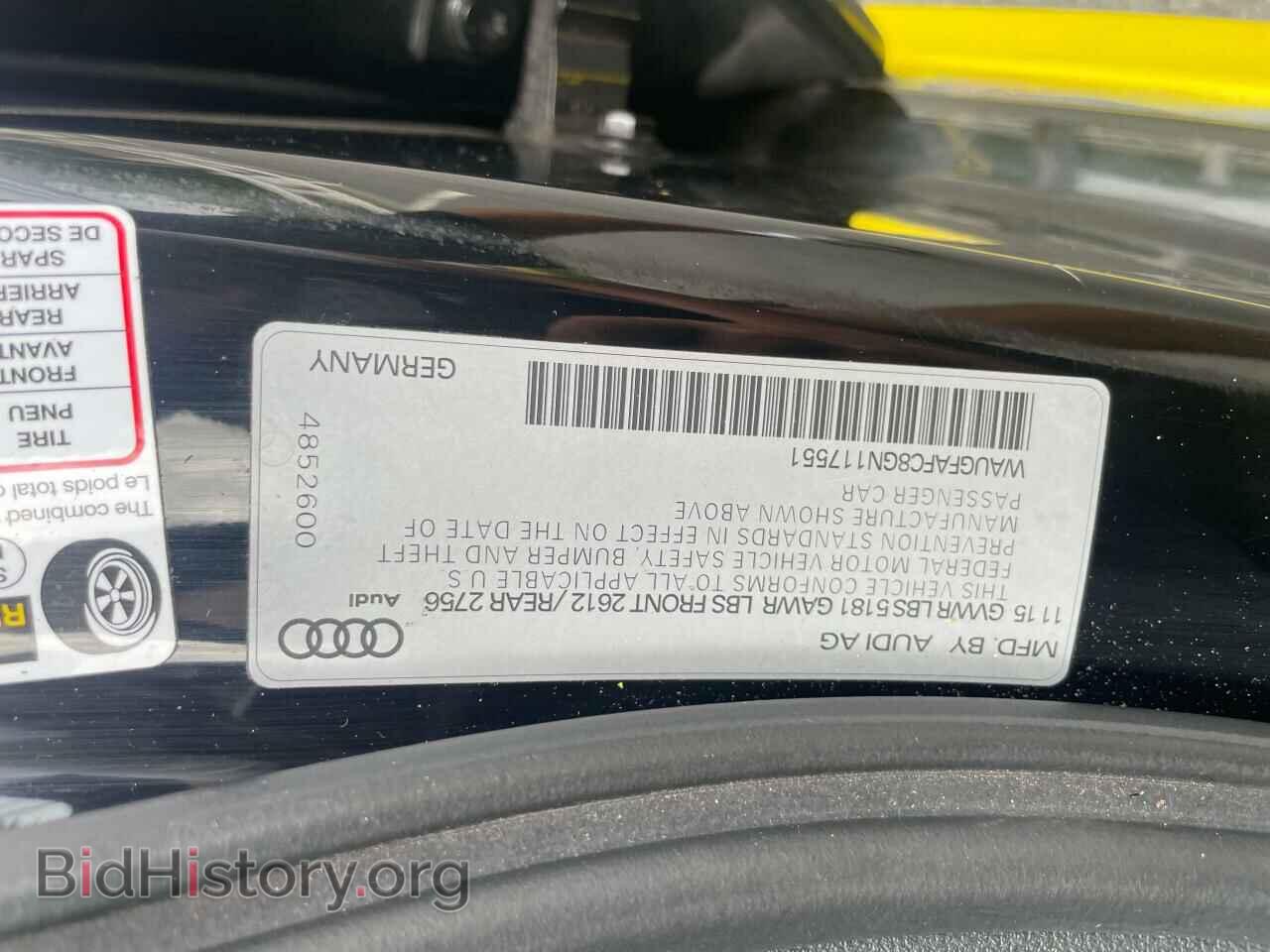 2016 AUDI A6 - VIN: WAUGFAFC8GN117551 - Photo 10